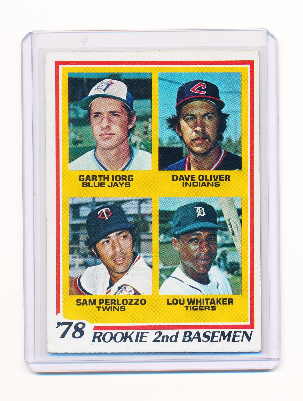 1978 Topps - Rookie 2nd Basemen Lou Whitaker, Garth Iorg, Sam Perlozzo #704 (RC) 1978 Topps - Rookie 2nd Basemen Lou Whitaker, Garth Iorg, Sam Perlozzo #704 (RC)