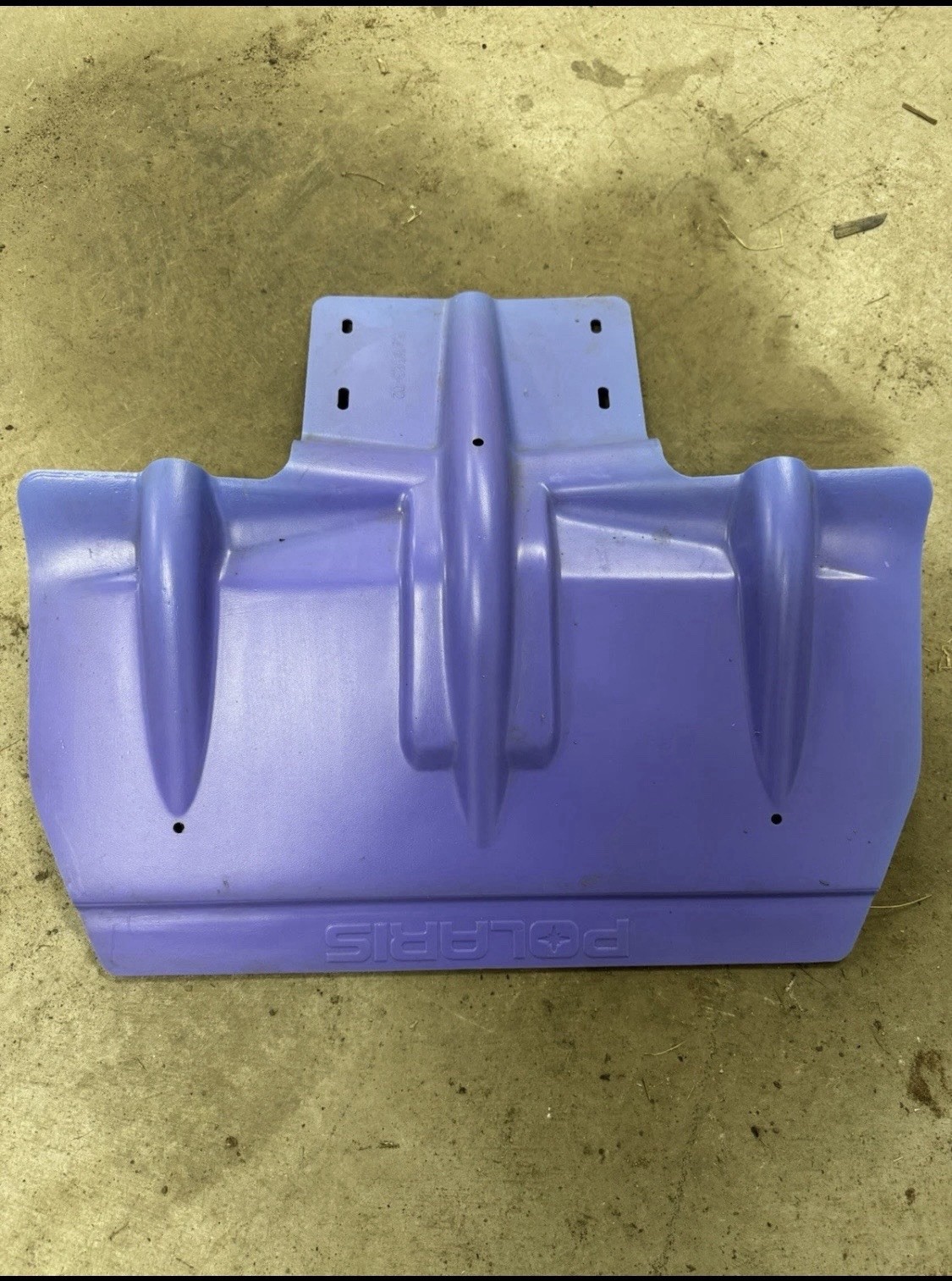 NOS Polaris Wedge Chassis Skid Plate- Light Purple 5431963