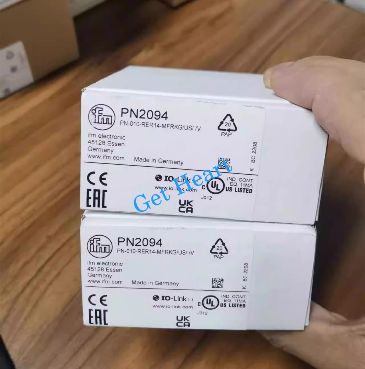 1pcs IFM Pressure Transmitter Sensor PN2094  DHL or fedex or UPS