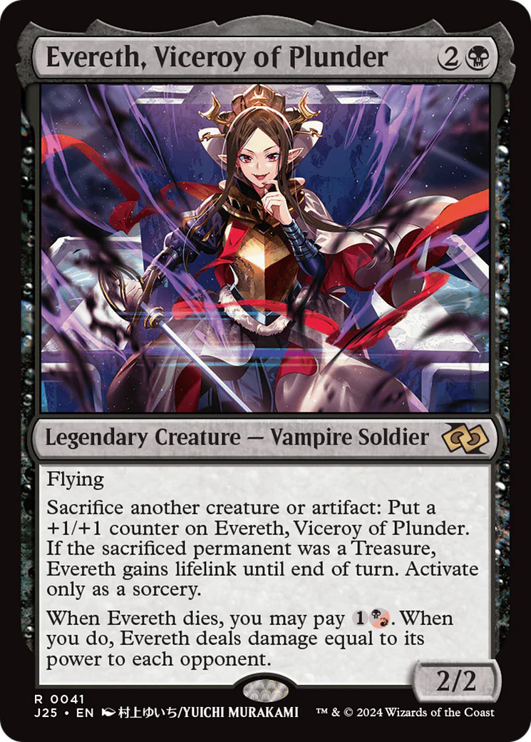 MTG Evereth, Viceroy of Plunder (Anime) [Foundations Jumpstart] Near Mint Magic