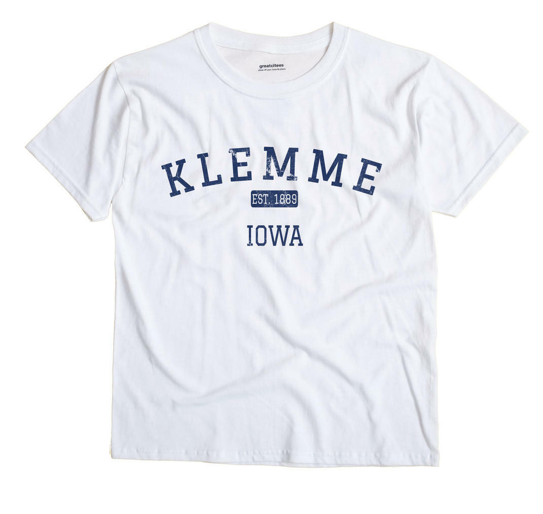 Klemme Iowa IA T-Shirt EST