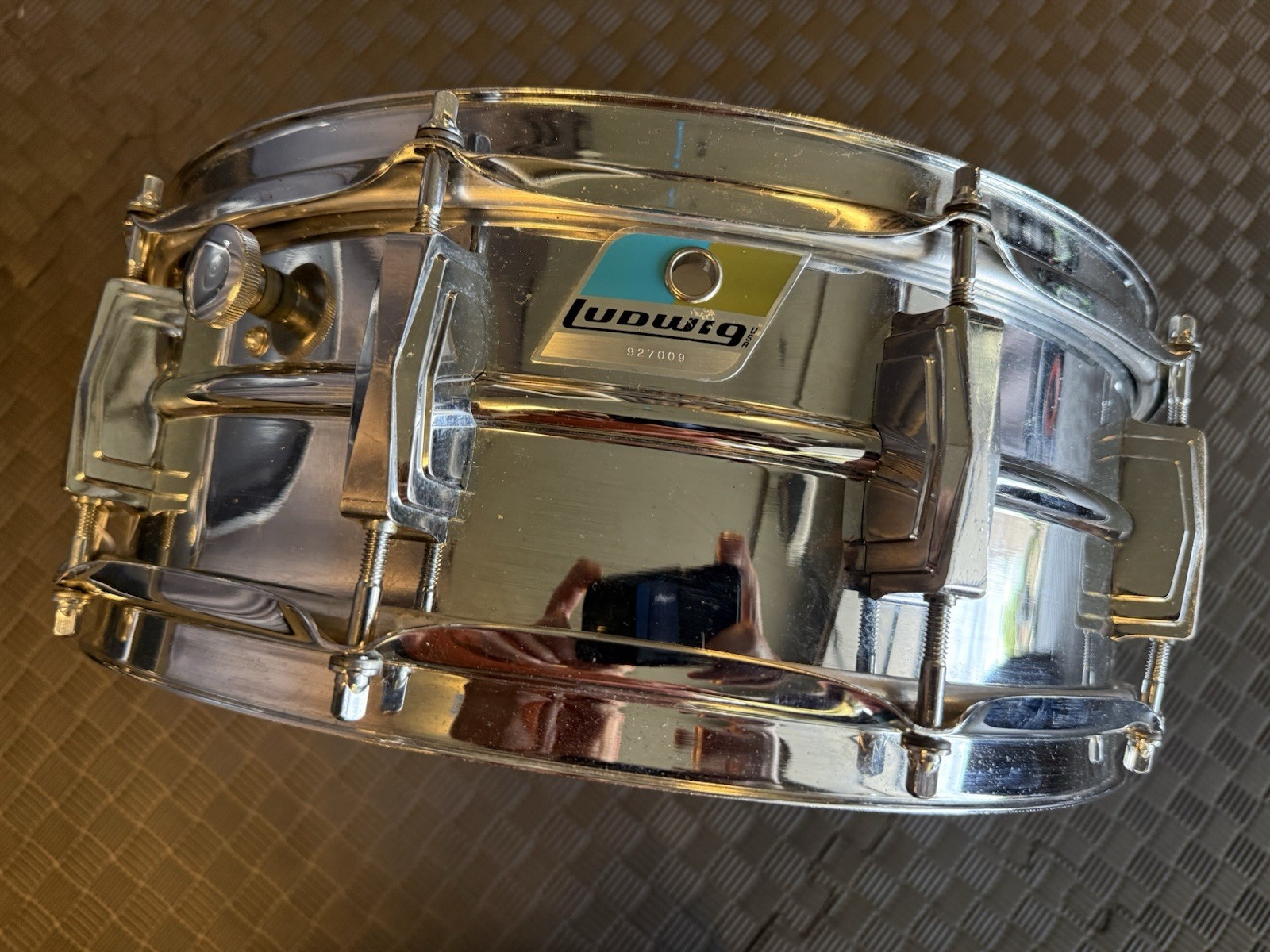 Vintage Ludwig LM 400 Supraphonic Snare Drum w/ Case