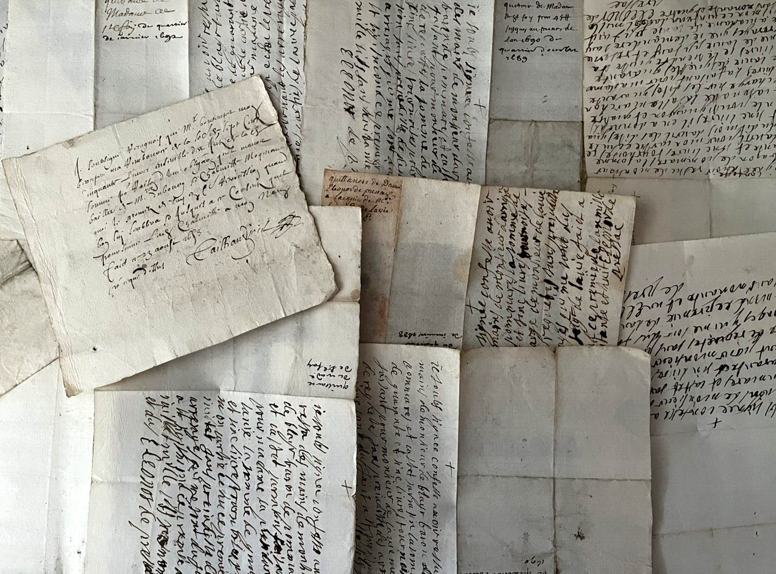 1600s OLD LETTER Baroque Era 17th Century Watermarked Correspondence Document 1600s OLD LETTER Baroque Era 17th Century Watermarked Correspondence Document