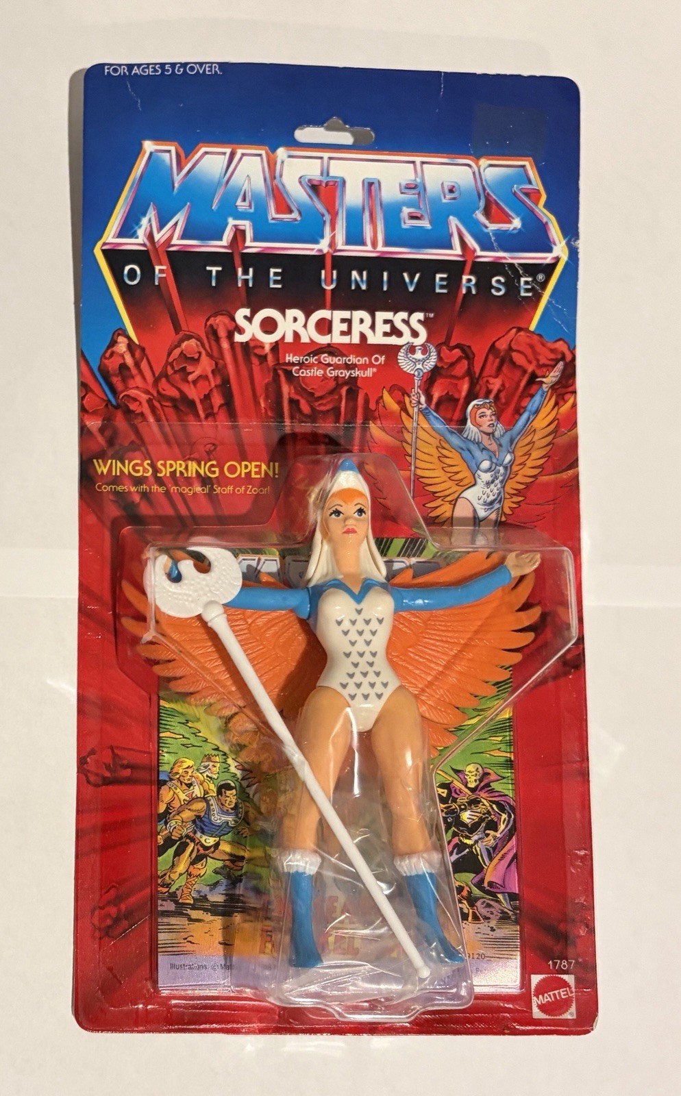 VINTAGE Mattel 1986 Masters Universe (MOTU) SORCERESS NEW SEALED