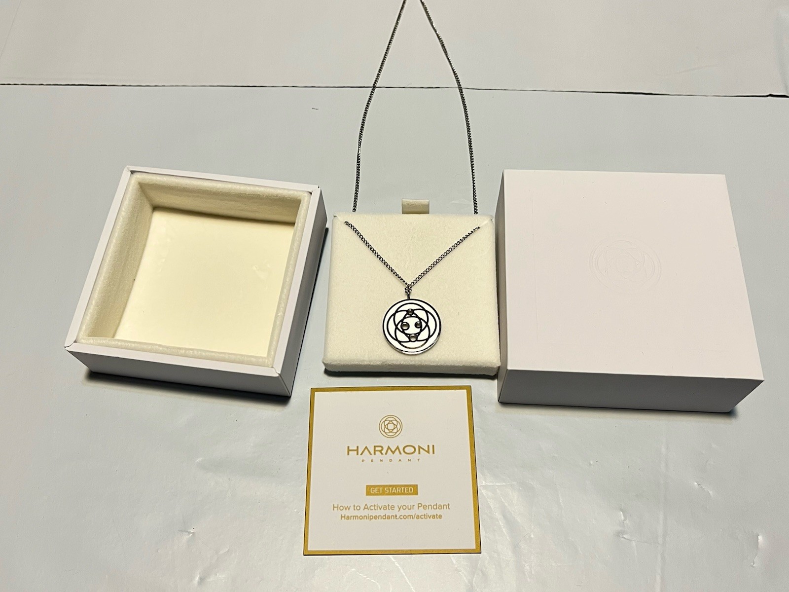 Harmoni EMF Pendant Protection Necklace Stainless Steel Small 20mm