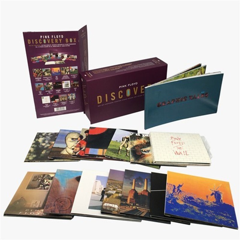 Pink Floyd: Discovery include 14 Studio Albums & 60 Page Book Collection 16 CD
