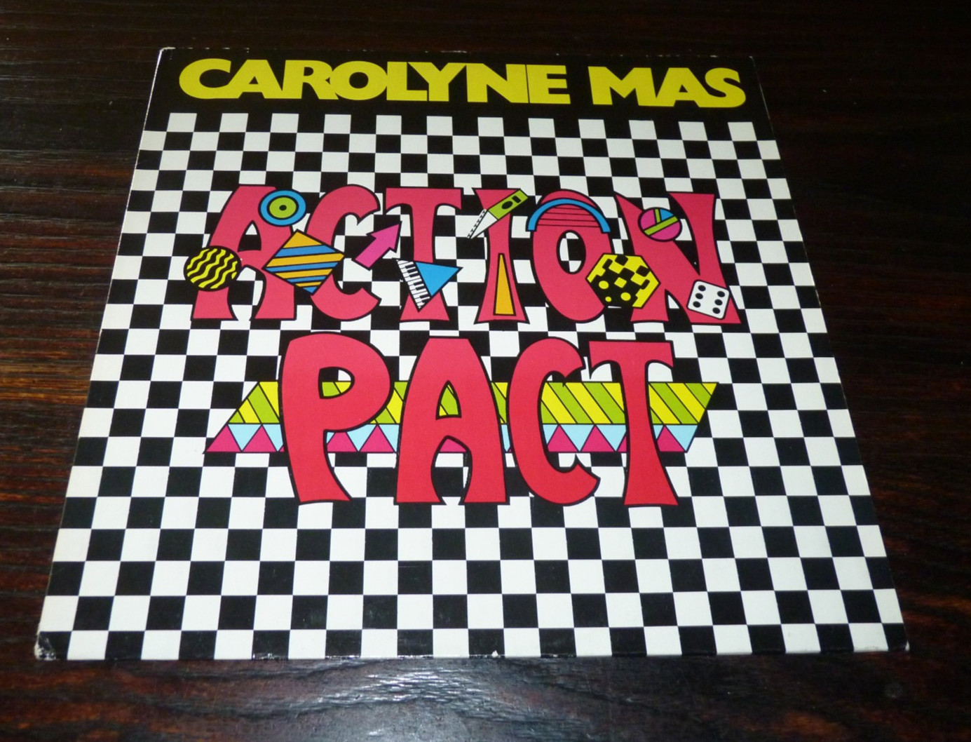 Carolyne Mas - Action Pact (1989 Vinyl Record LP) Still Sane Records (Import) Carolyne Mas - Action Pact (1989 Vinyl Record LP) Still Sane Records (Import)