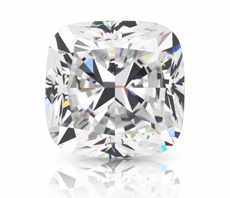3 Ct Lab Grown Diamond Cushion Cut VVS1 Clarity D Color CVD/HPHT Certified Loose