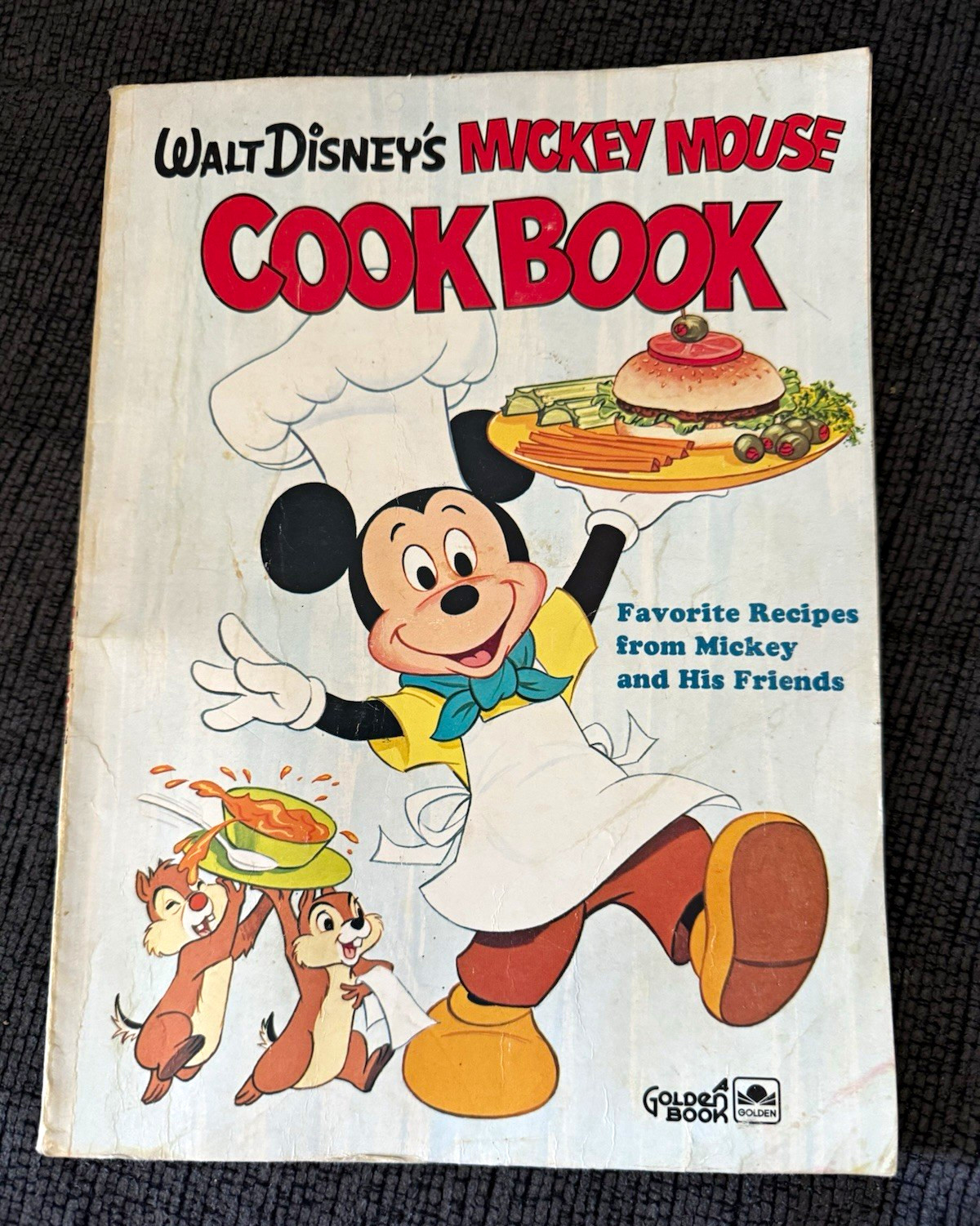 Vintage 1975 Disney Golden Press Mickey Mouse Cookbook Favorite Recipes Paperbac Vintage 1975 Disney Golden Press Mickey Mouse Cookbook Favorite Recipes Paperbac