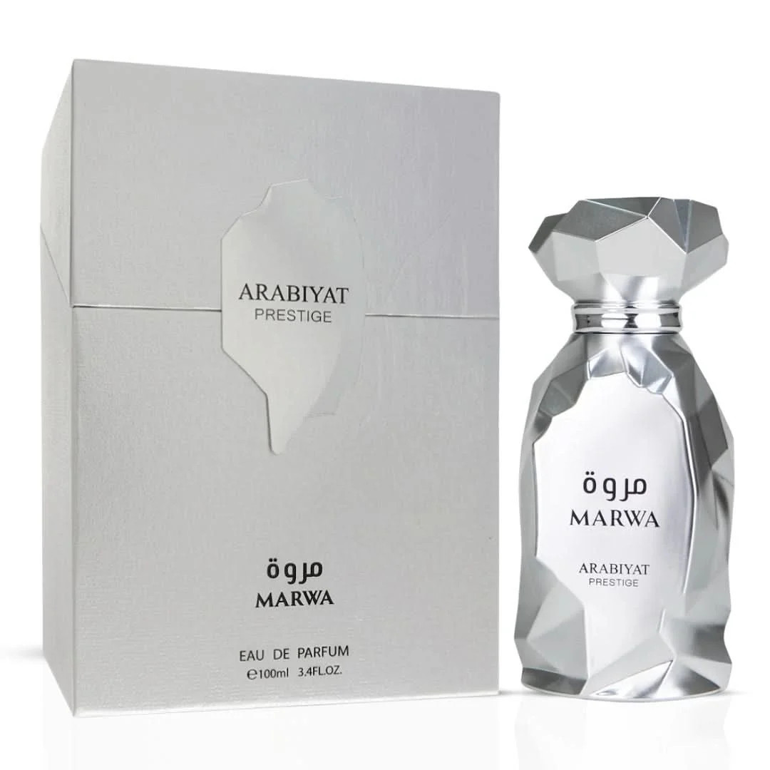 Marwa Eau de Parfum Spray 100ml (3.4 oz) by Arabiyat Prestige