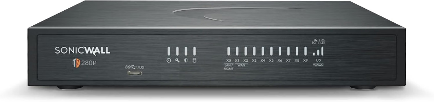 SonicWall TZ280 POE Bare Unit 03-SSC-1829
