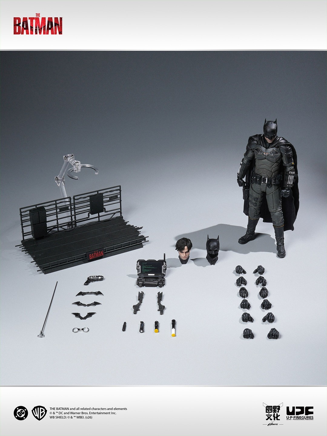 Presale LPZZ 1/12 The Batman 2022 Bruce Wayne Robert Pattinson Action Figure Toy