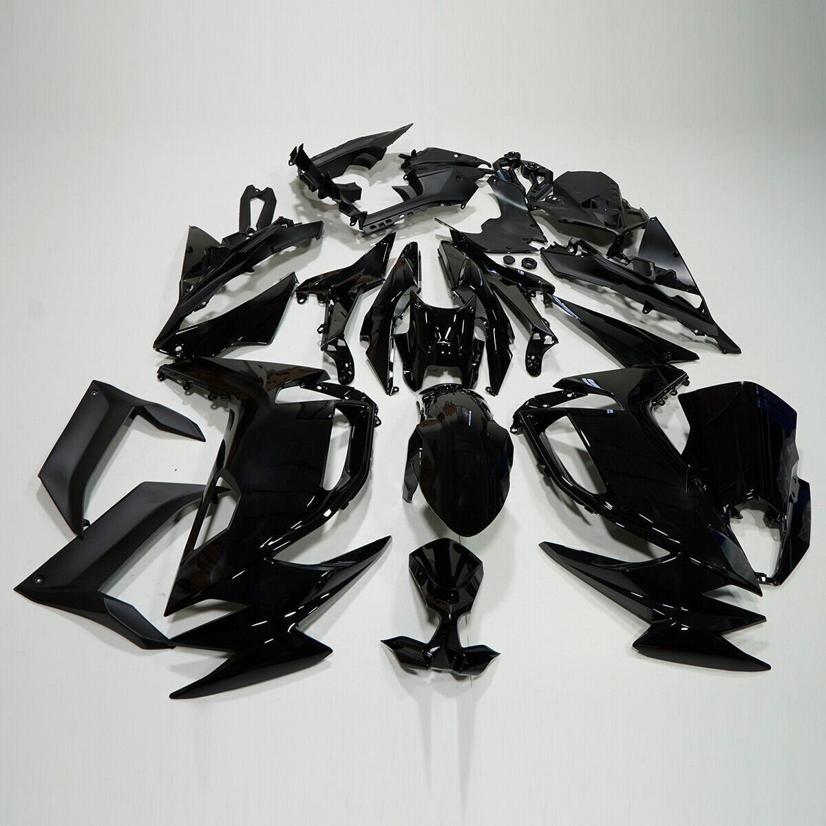 Glossy Black Fairing Kit Fit for Kawasaki Ninja 650 2020-2026 EX650 ABS Bodywork