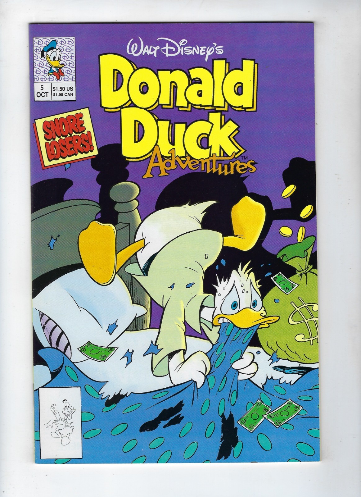 Walt Disney\'s Donald Duck Adventures # 5 Gladstone Publishing (1990) NM
