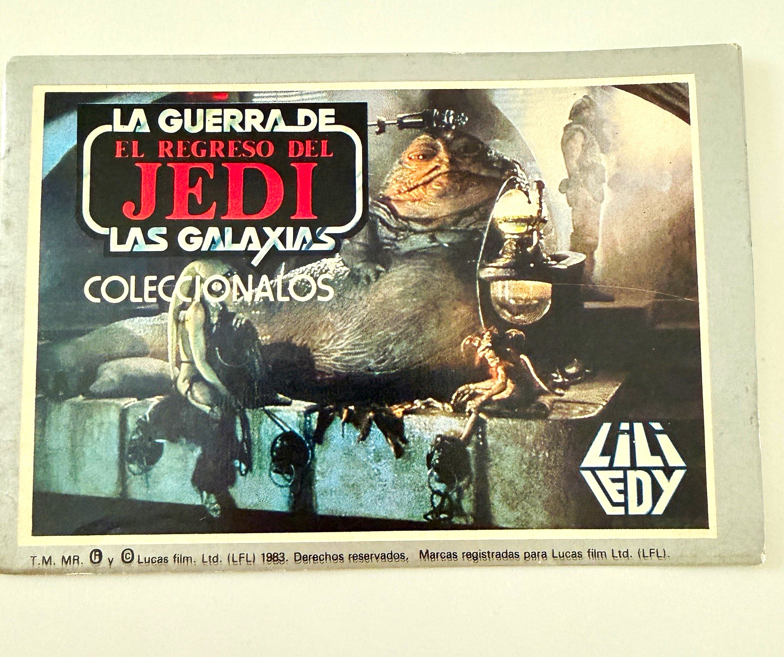Lili Ledy La Guerra de las Galaxias El Regreso del Jedi 12 page Catalog 1983 Lili Ledy La Guerra de las Galaxias El Regreso del Jedi 12 page Catalog 1983
