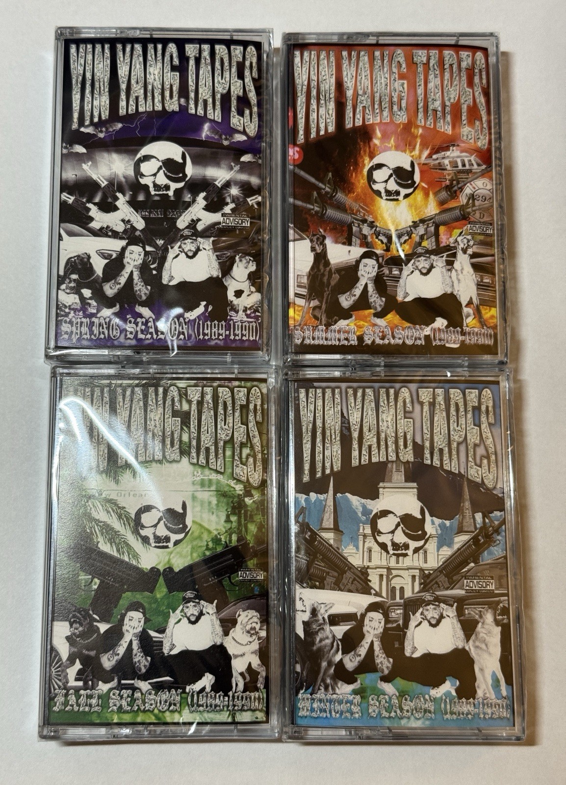 $uicideboy$ Yin Yang Cassette Bundle - SEALED HYPE Pre Order Sticker G*59 Mint $uicideboy$ Yin Yang Cassette Bundle - SEALED HYPE Pre Order Sticker G*59 Mint
