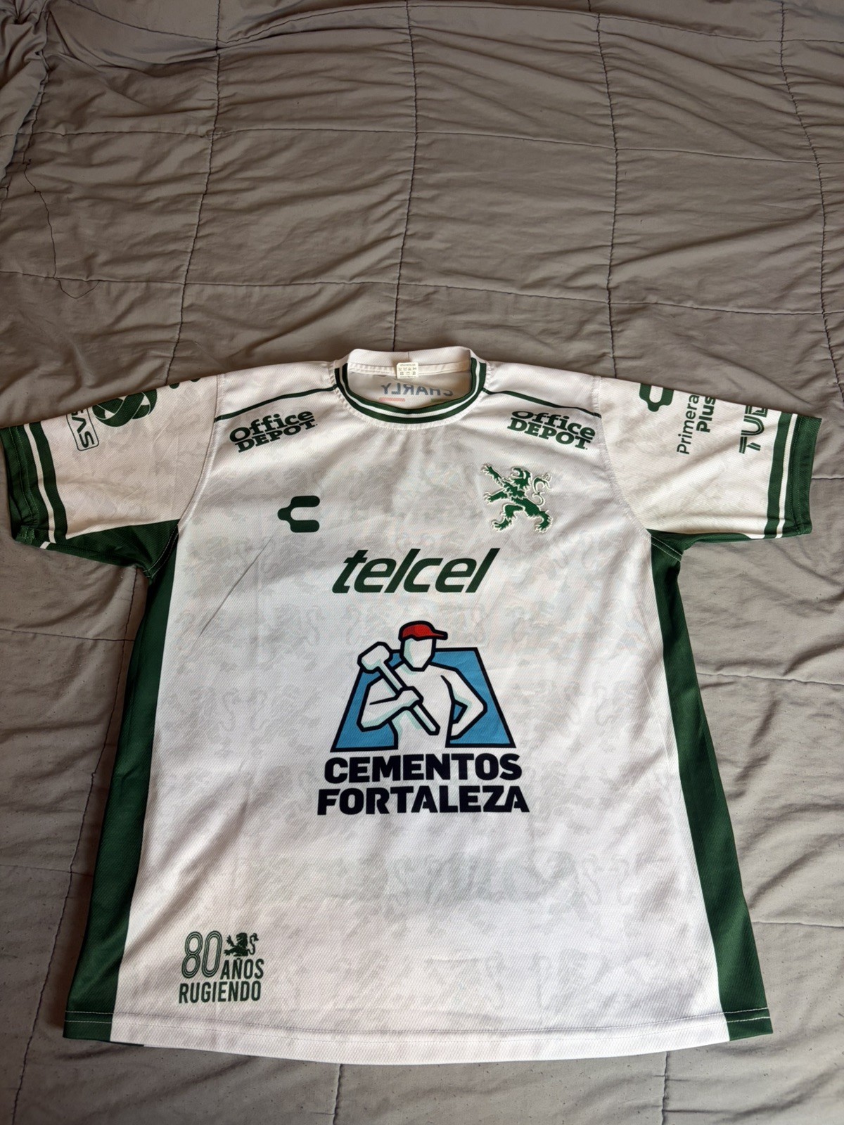 Réplica James Rodríguez #10 Club León Jersey large white/green Liga MX Boy girl Réplica James Rodríguez #10 Club León Jersey large white/green Liga MX Boy girl