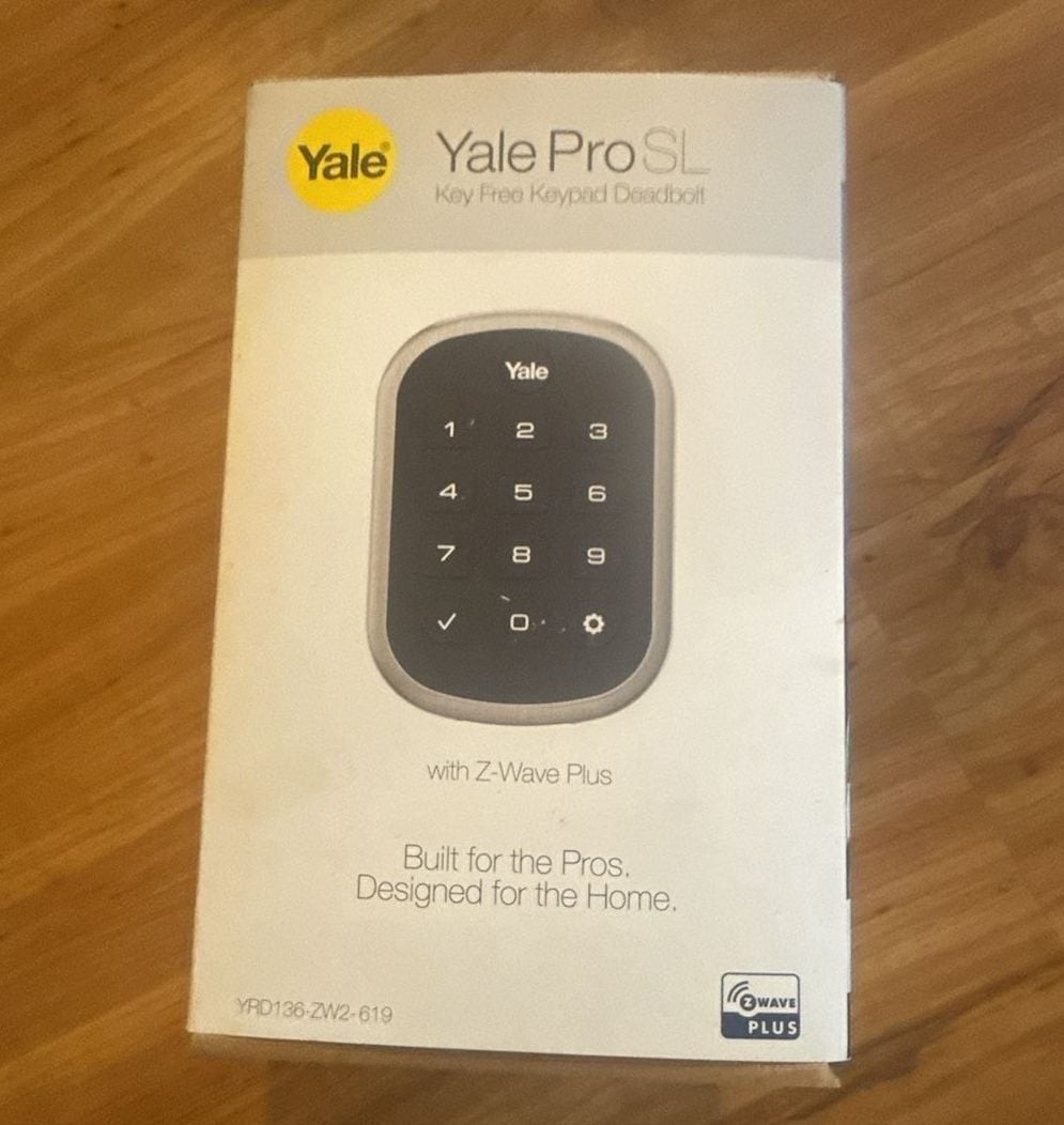 Yale Pro SL Key-Free Keypad Deadbolt with Z-Wave Plus YRD136 Yale Pro SL Key-Free Keypad Deadbolt with Z-Wave Plus YRD136