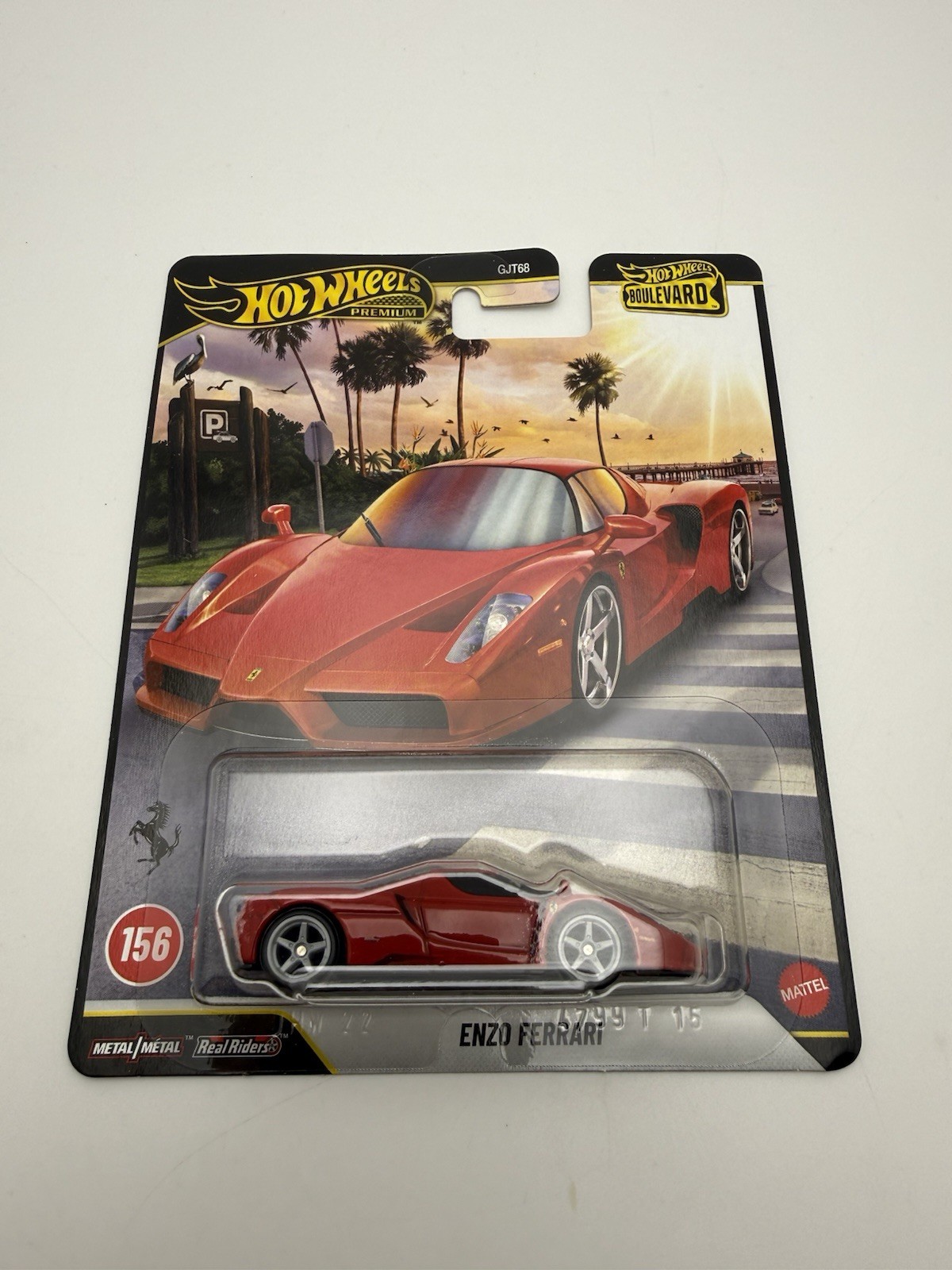 2026 Hot Wheels Premium Boulevard #156 Enzo Ferrari Red GJT68 IN HAND