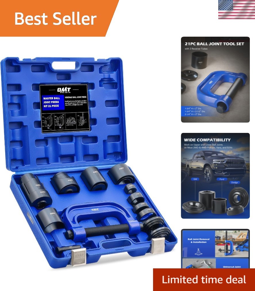 OMT 21pc , Ball Joint Tools for 2WD and 4WD Vehicles