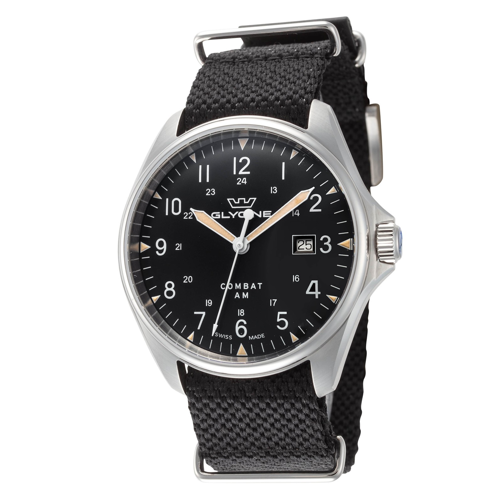 Glycine Men\'s Combat 6 Vintage 43mm Automatic Watch GL0459 Glycine Men\'s Combat 6 Vintage 43mm Automatic Watch GL0459