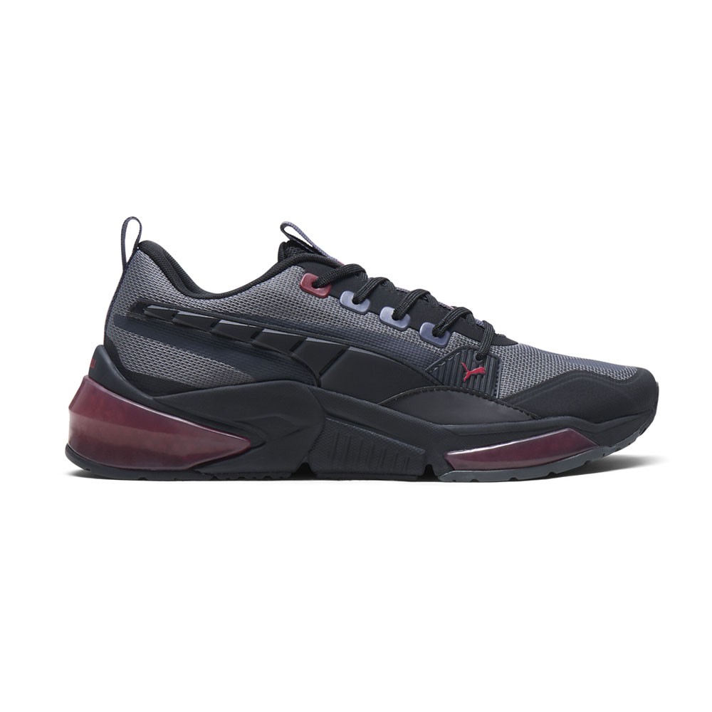 PUMA Lqdcell Optic Evo Lace Up  Mens Grey Sneakers Casual Shoes 31005604
