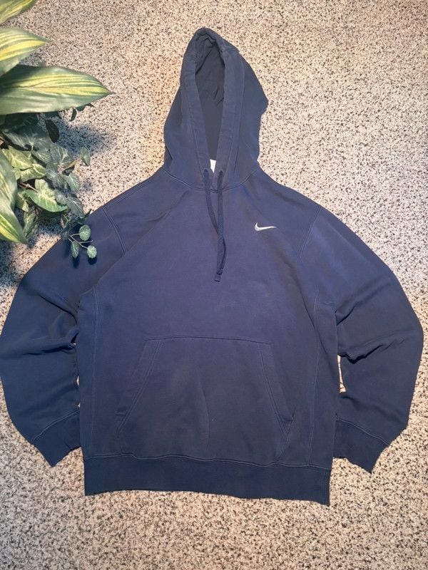 Vintage Retro Nike Center Swoosh Hoodie Small
