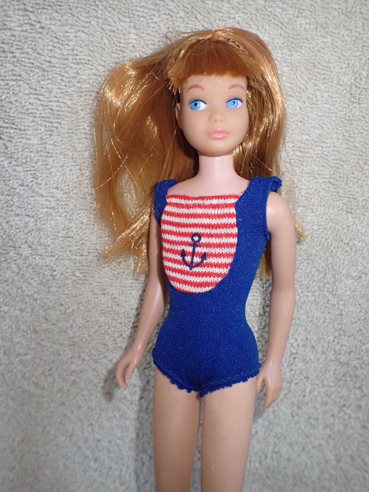 Pretty Vintage Titian Skipper Doll Bend Leg Pretty Vintage Titian Skipper Doll Bend Leg