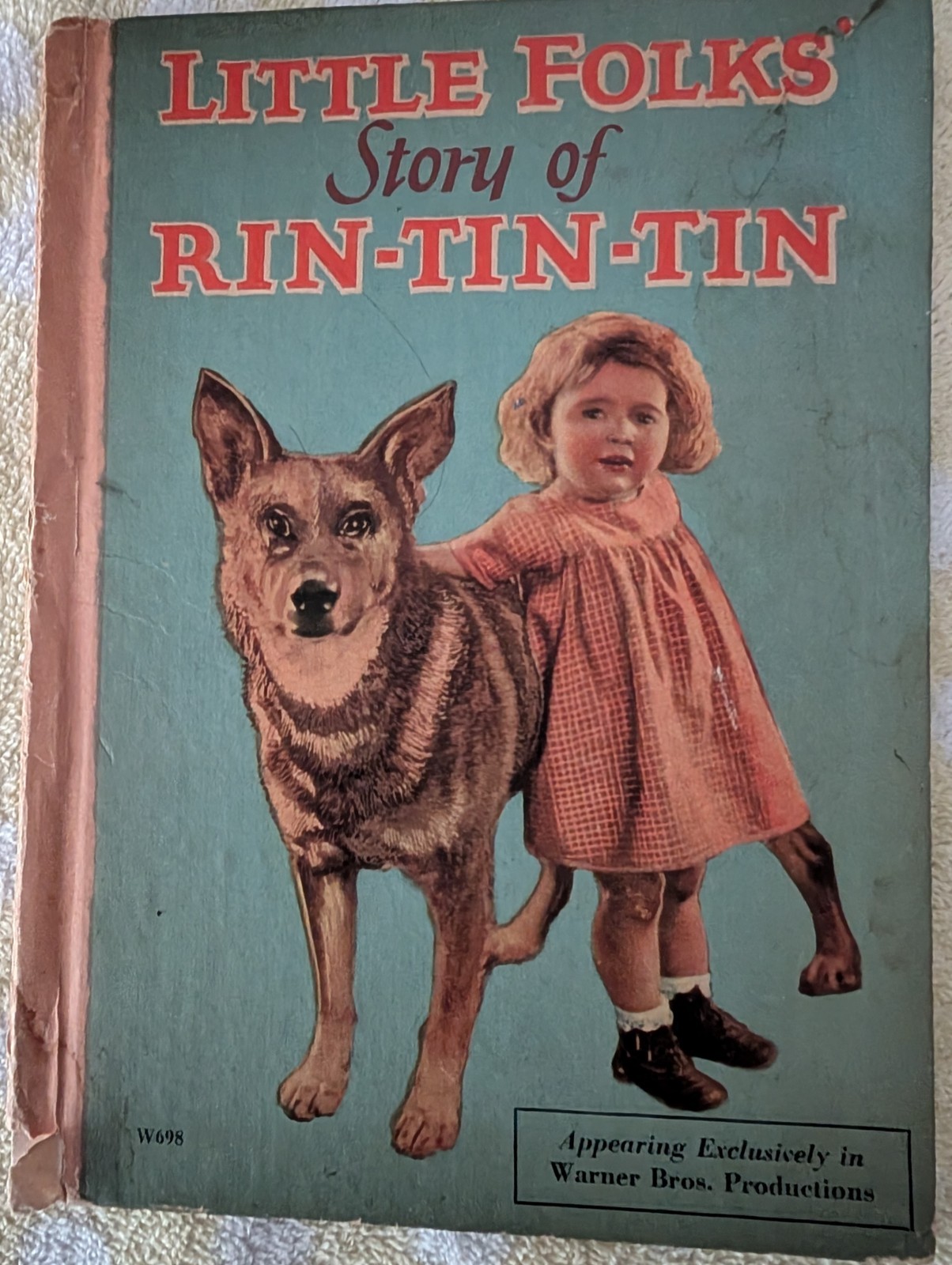1927 Little Folks Story of Rin-Tin-Tin Vintage Children’s Book Warner Bros. 1927 Little Folks Story of Rin-Tin-Tin Vintage Children’s Book Warner Bros.