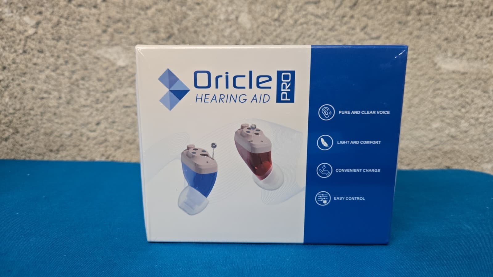 Oricle PRO Hearing Aids 16 Channel With Case Light Comfort Pure Voice New SEALED Oricle PRO Hearing Aids 16 Channel With Case Light Comfort Pure Voice New SEALED