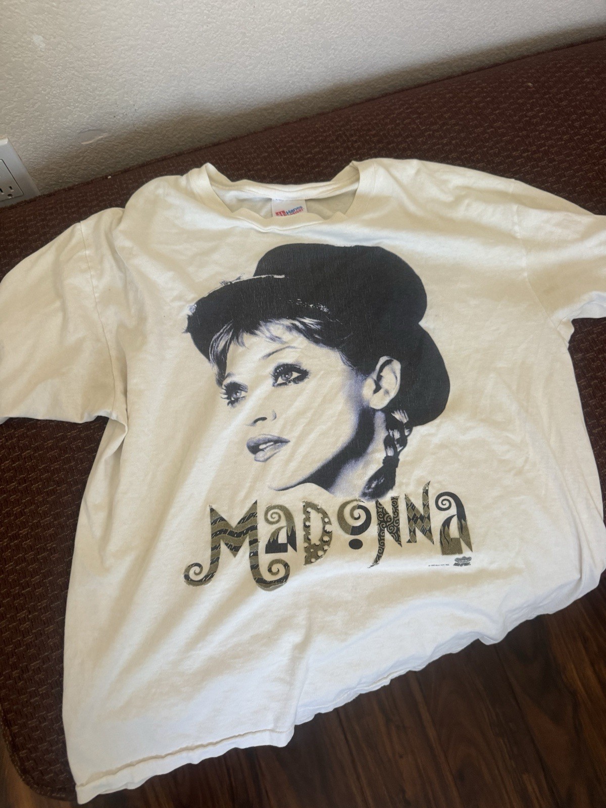 Madonna The Girlie Show 1993 Vintage thrashed Shirt