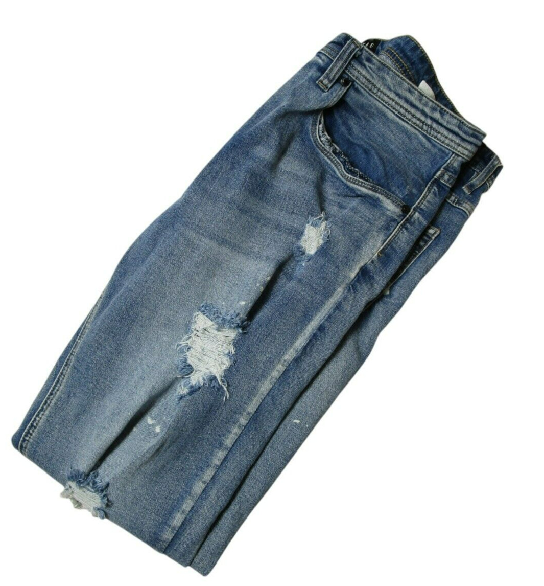 Empyre Men\'s Size - 40 x 34 Light Wash Destressed Recoil Jeans