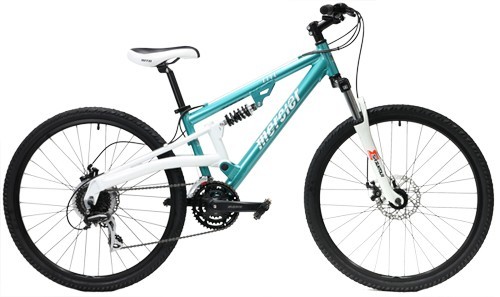 Mercier Mount Elle Women\'s Full Suspension Mountain Bike Shimano Acera