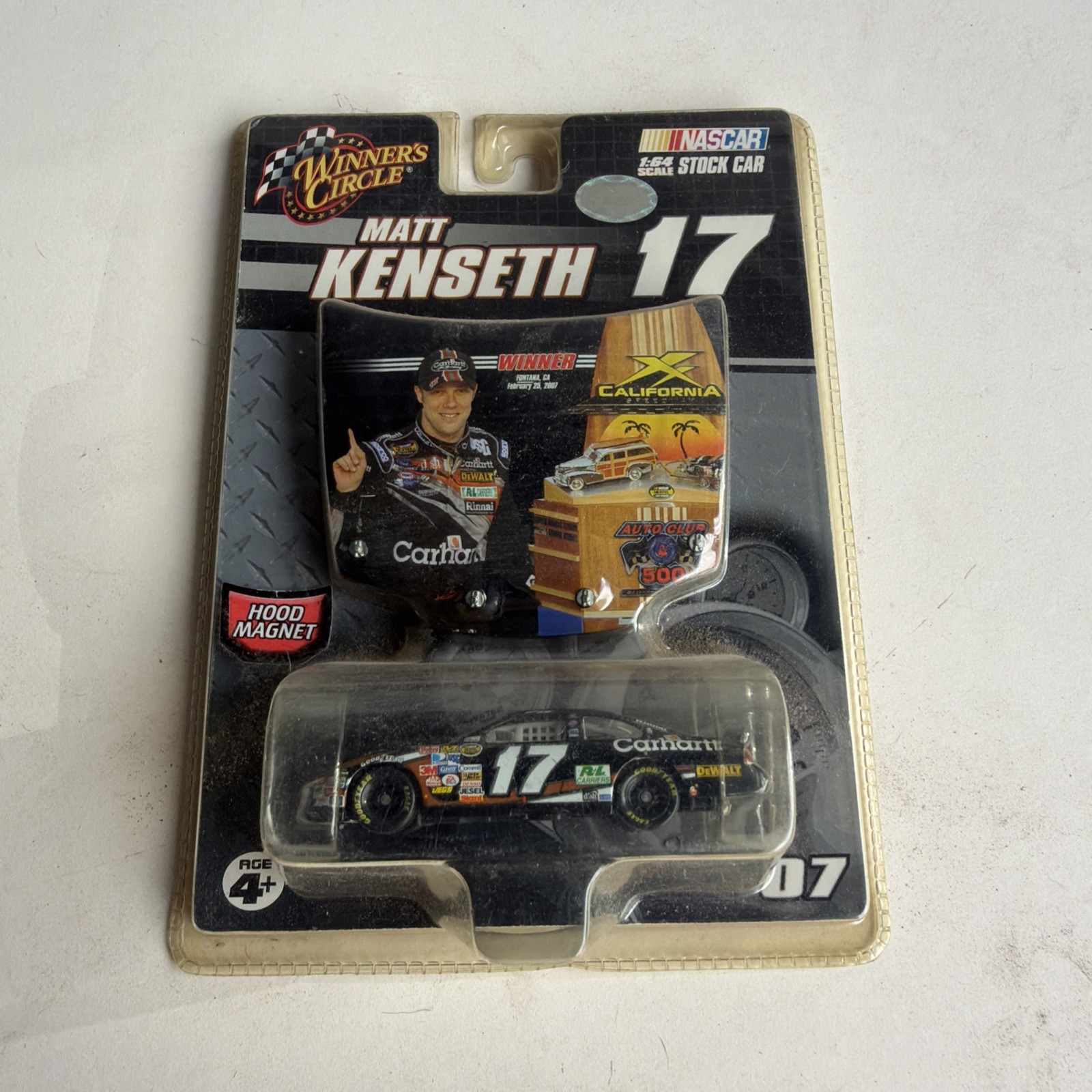 Matt Kenseth #17 Carhartt Fontana Win 2007 Winner's Circle NASCAR 1:64 Scale NEW