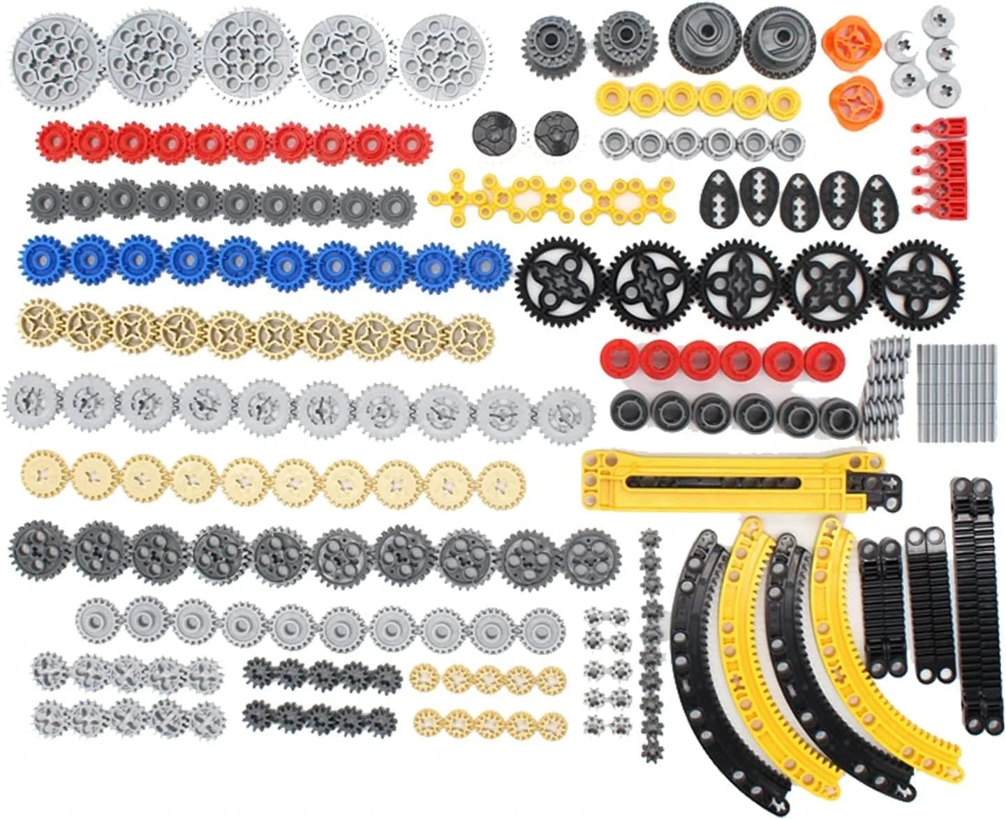 233PCS Gear Set for Technic Pieces Compatible with -Parts | DIY Gears