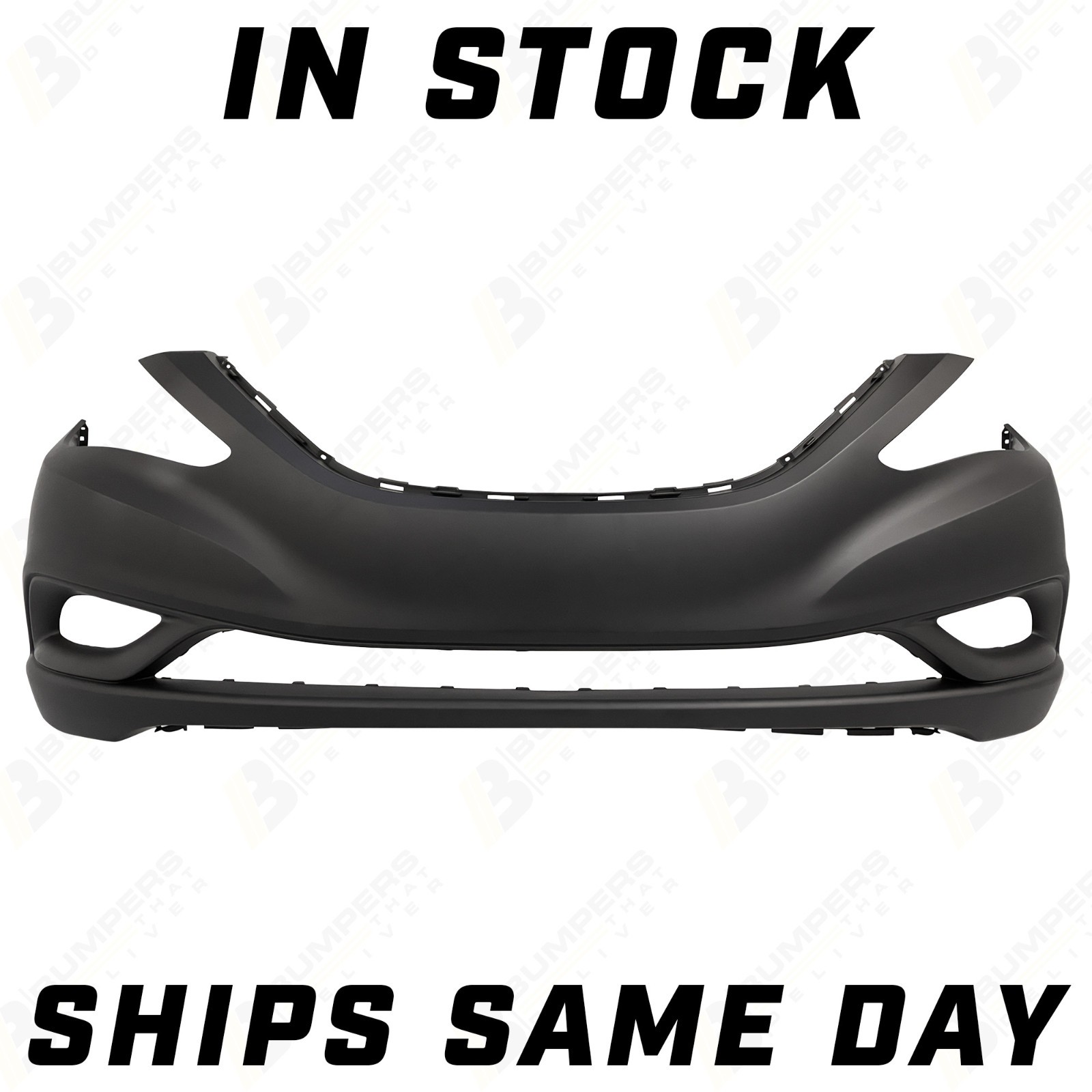 NEW Primered - Front Bumper Cover Fascia for 2011 2012 2013 Hyundai Sonata 11-13