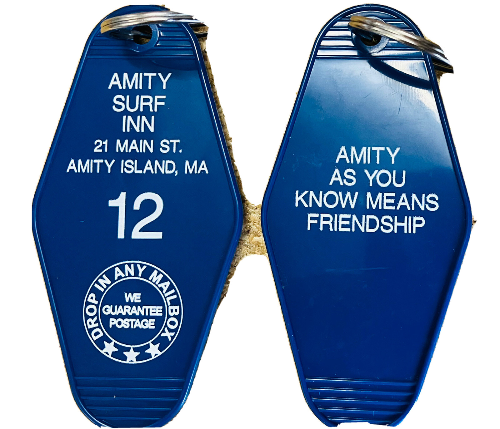 Amity Surf Inn JAWS Inspired Keytag Amity Surf Inn JAWS Inspired Keytag