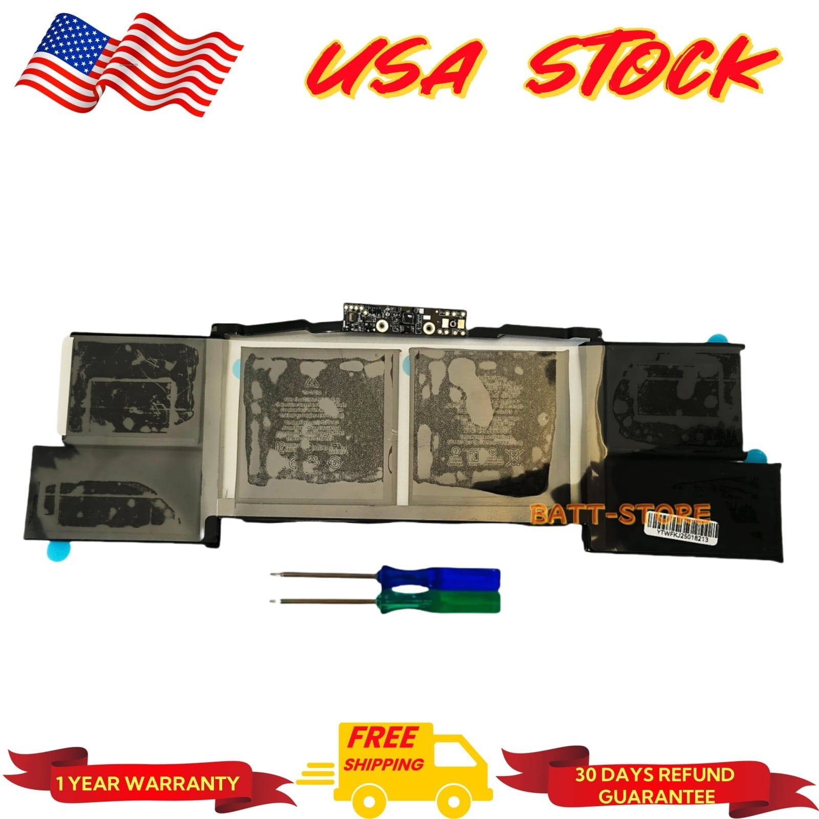 A1953 A1990 NEW ORIGINAL Battery For MacBook Pro 15'' Mid 2018 2019 EMC 3215