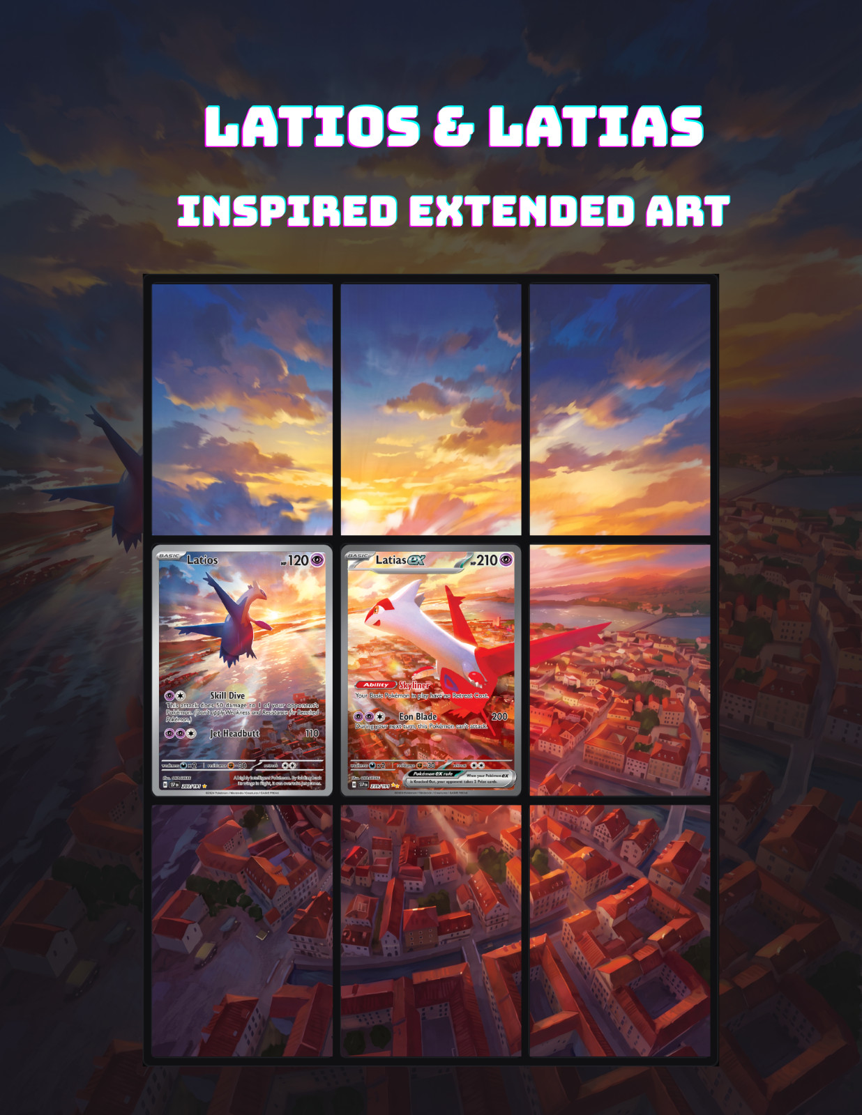 Latias, Latios (Pokemon Extended Art Pages)