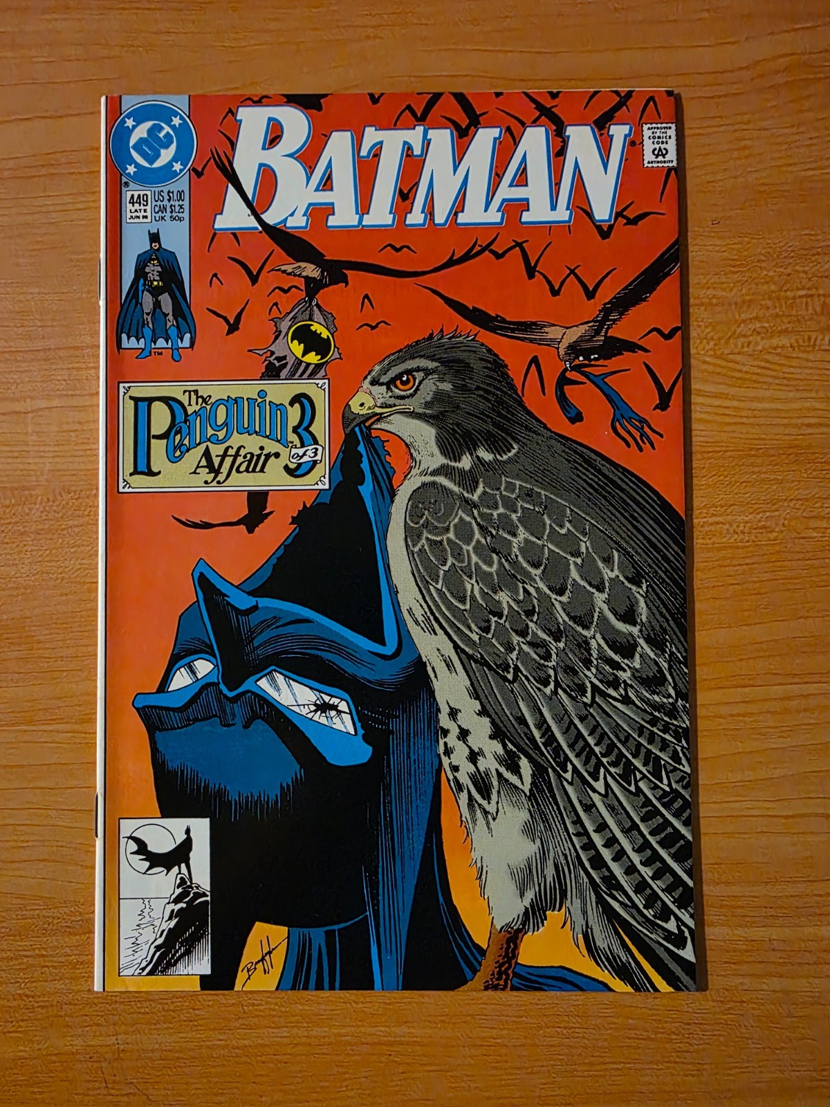 Batman #449 Direct Market Edition ~ NEAR MINT NM ~ 1990 DC Comics
