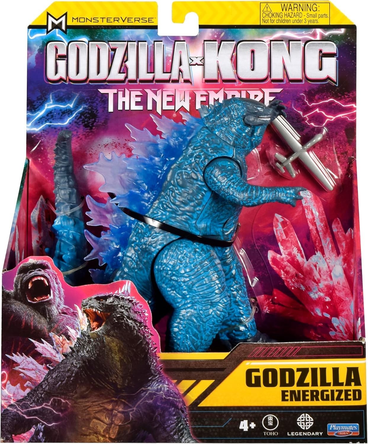 Godzilla x Kong The New Empire 6-Inch Energised Godzilla with Battle Drone - New