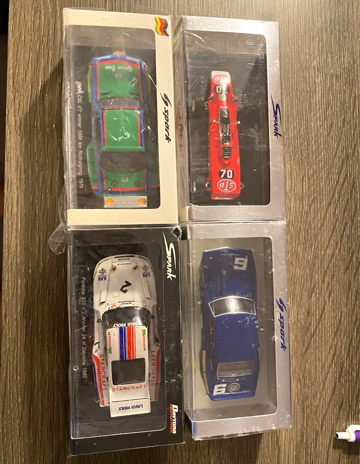 Spark 1:43 Diecast Cars Lot of 4 Unopened