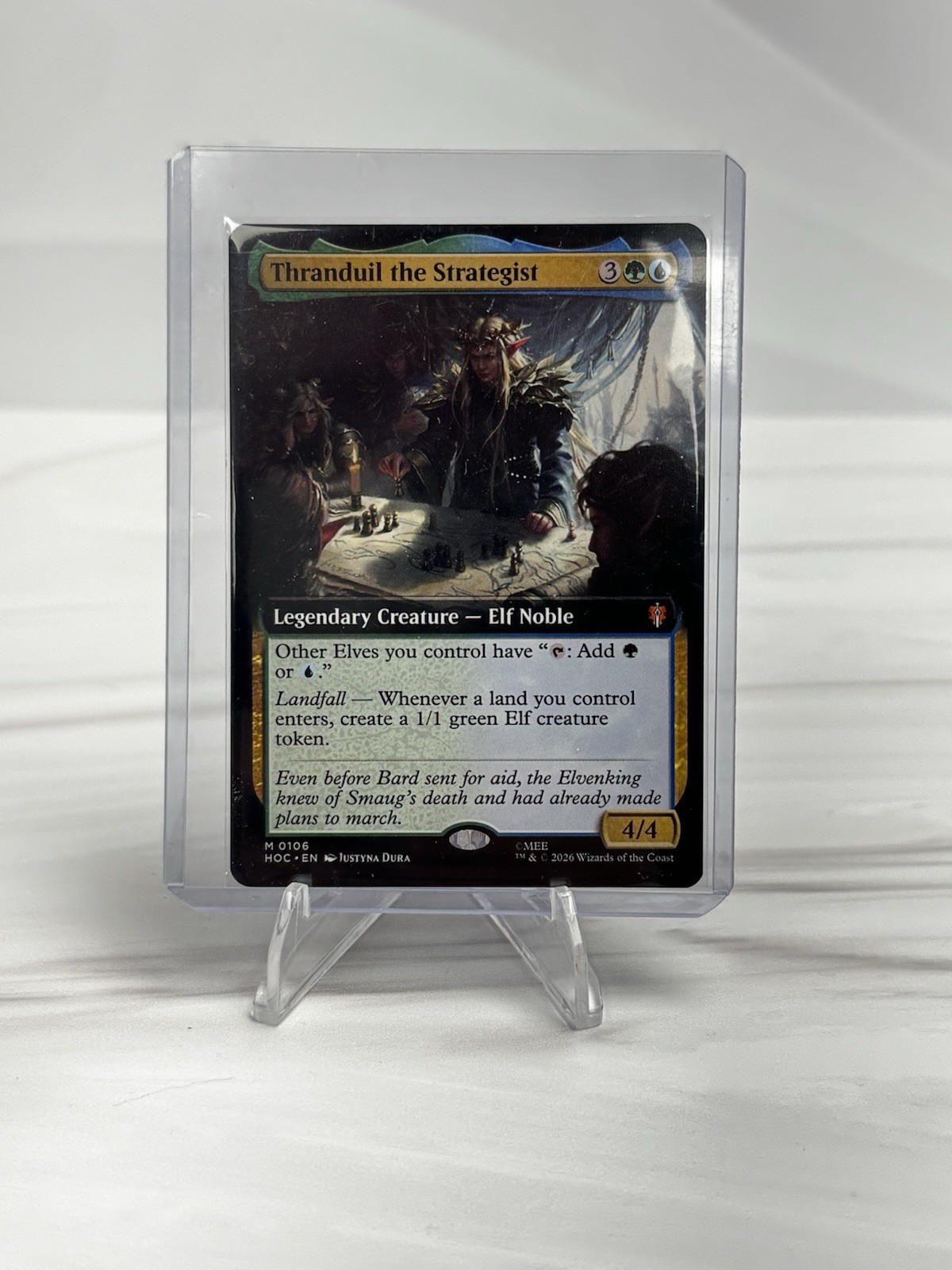 Thranduil the Strategist (Extended Art) The Hobbit: Eternal-Legal Regular Thranduil the Strategist (Extended Art) The Hobbit: Eternal-Legal Regular