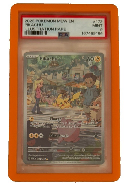 2023 POKEMON MEW EN-151 #173 PIKACHU ILLUSTRATION RARE PSA 9 2023 POKEMON MEW EN-151 #173 PIKACHU ILLUSTRATION RARE PSA 9