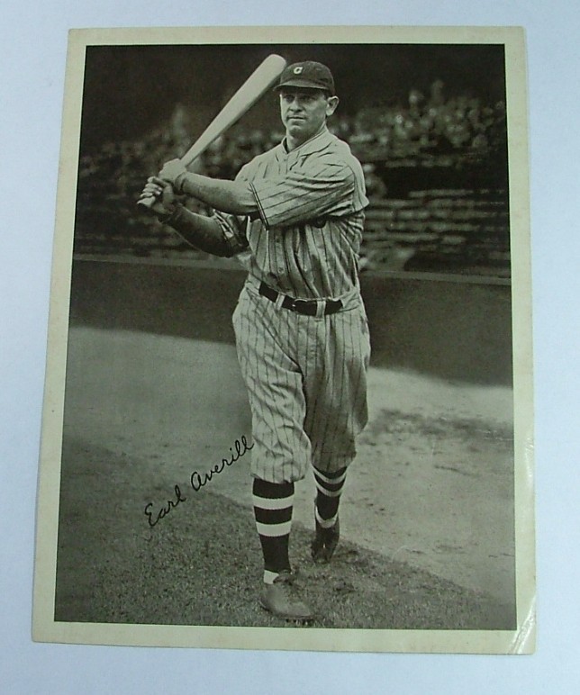 1936 Goudey Premium R-311 Earl Averill