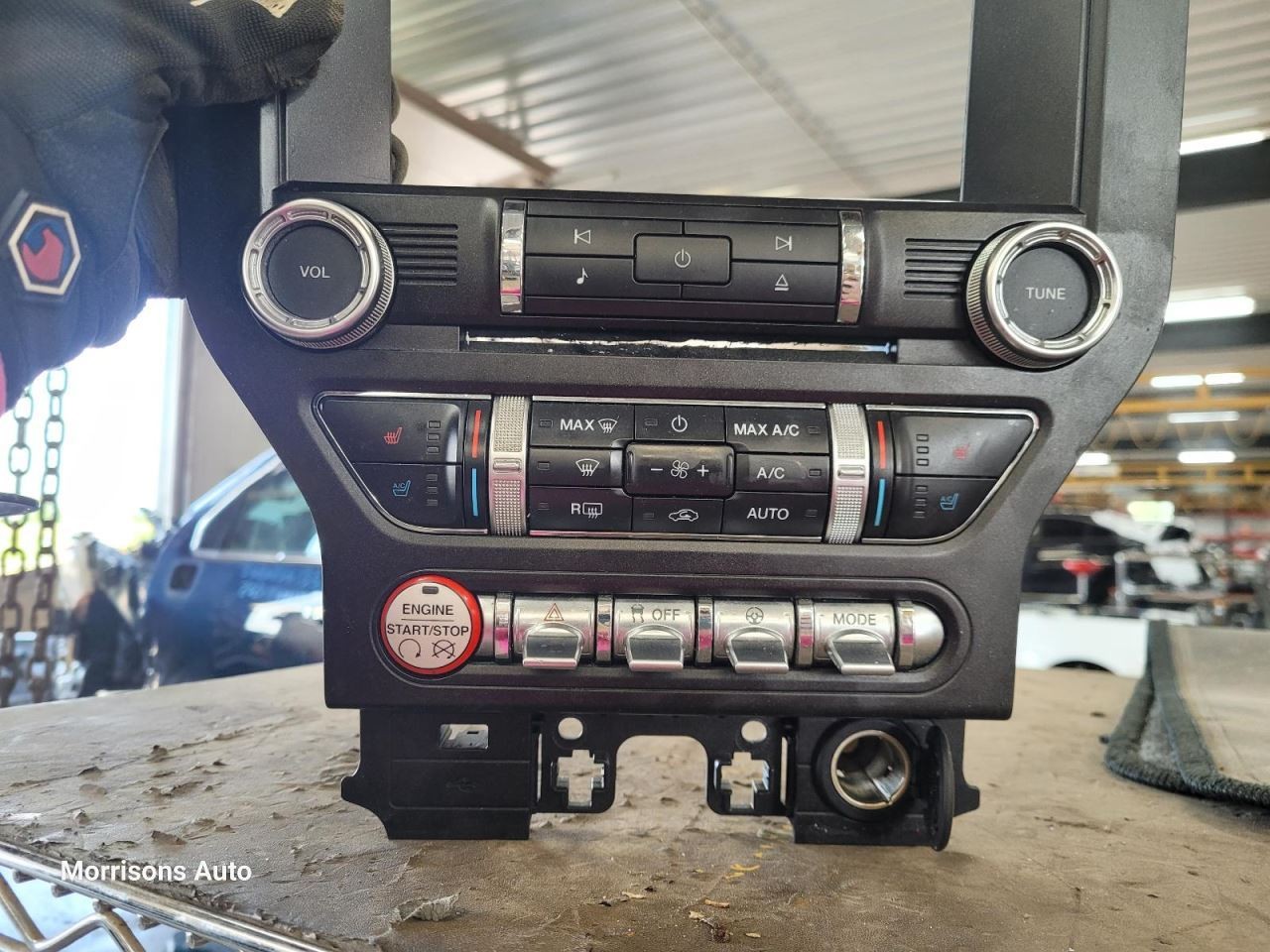 Audio Equipment Radio Control Panel ID FR3T-18E245-GA Fits 15-16 MUSTANG 2222945