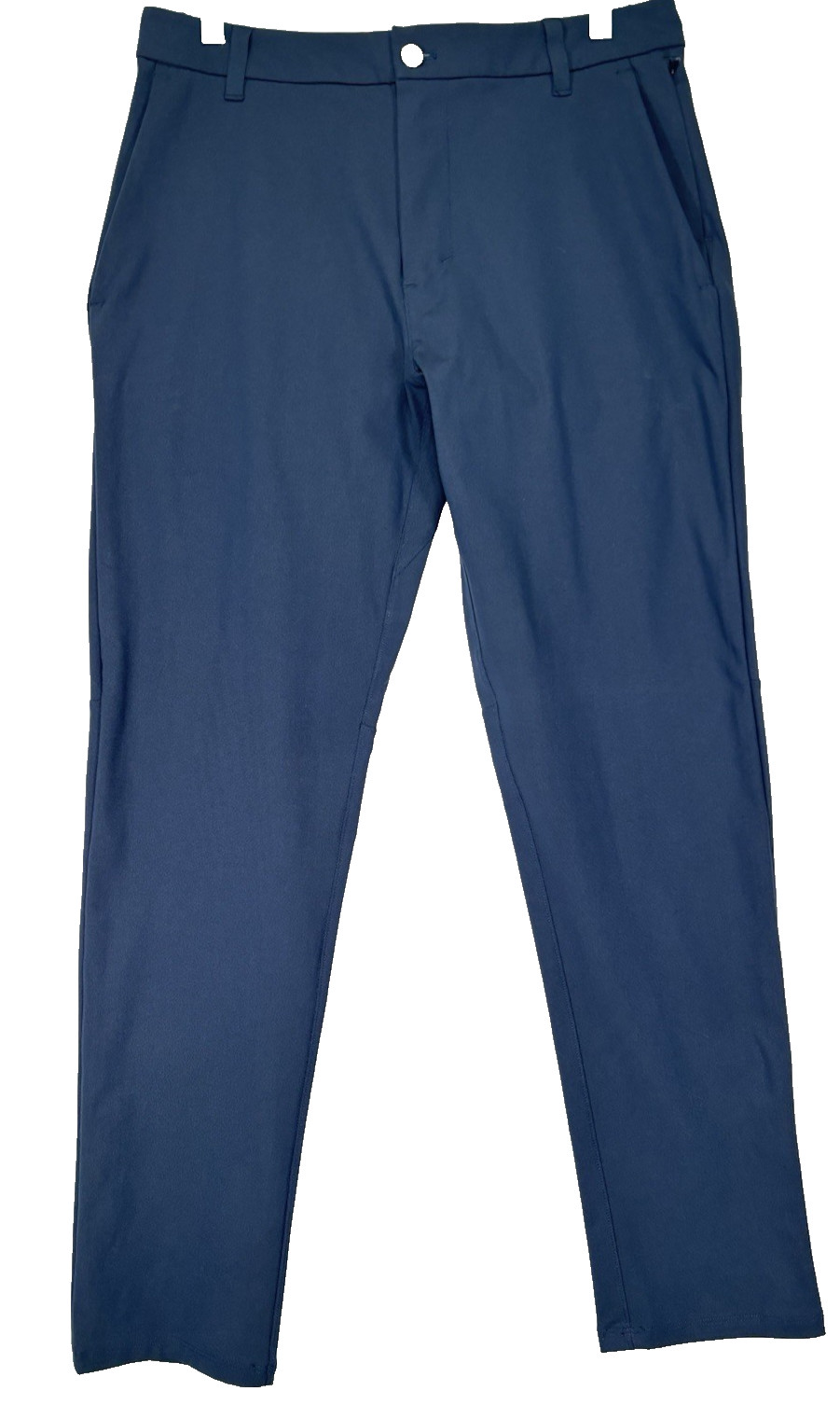 Lululemon Men\'s ABC Pants Size 32x32 Straight Slim Navy Blue 5-Pocket Lululemon Men\'s ABC Pants Size 32x32 Straight Slim Navy Blue 5-Pocket