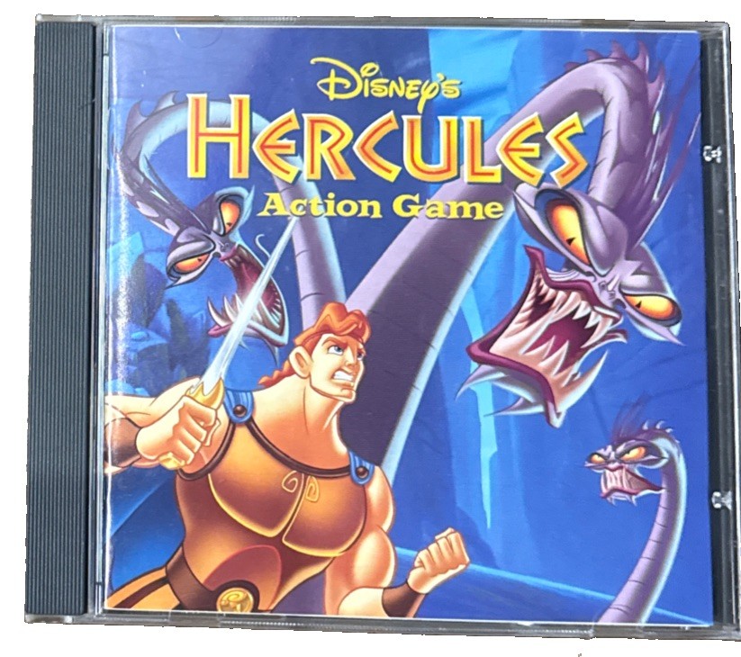 Hercules Disney Interactive Vtg. PC CD-ROM Windows 95 Action Video Game Complete Hercules Disney Interactive Vtg. PC CD-ROM Windows 95 Action Video Game Complete