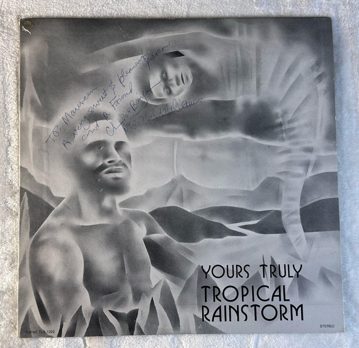 SIGNED Tropical Rainstorm Steel Band Yours Truly (Vinyl, 1978) Reggae Funk Soul
