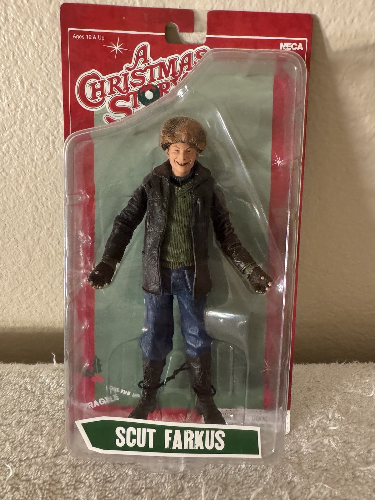 2008 NECA A Christmas Story Scut Farkus 6” Figure Zack Ward Sealed